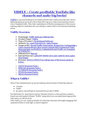 presentation player overlay