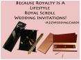 Because Royalty Is A Lifestyle – Royal Scroll Wedding Invitations! PowerPoint PPT Presentation