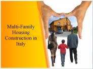 Multi-Family Housing Construction in Italy