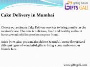 Cake Delivery in Mumbai
