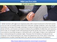 M&A Law Firm India