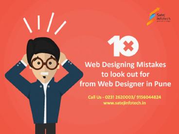 Web Designing Mistakes to look out for from Web Designer in Pune