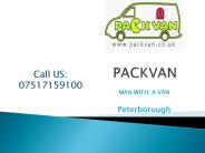 " Man With A Van Peterborough"