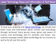 Latest Technology News and Information at Tech Revel PowerPoint PPT Presentation