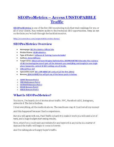 presentation player overlay
