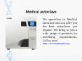 Medical autoclave PowerPoint PPT Presentation