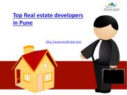 Top Real estate developers in Pune