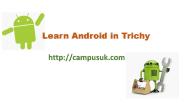 Learn Android in Trichy