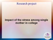 Impact of the stress PPT