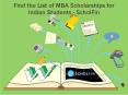 List of MBA Scholarships for Indian Students 2016 PowerPoint PPT Presentation