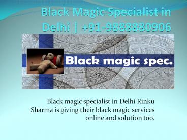 Black Magic Specialist in Delhi