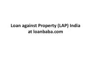 Loan Against Property