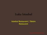 Izaka Istanbul - Bosphorus Turkish Restaurant