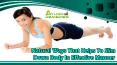 Natural Ways That Helps To Slim Down Body In Effective Manner PowerPoint PPT Presentation