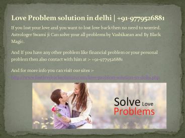 Love Problem Solution in Delhi