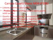 Carrara Quartz Stone M04 (P106) (1)