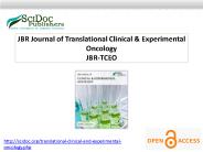 JBR Journal of Translational Clinical & Experimental Oncology