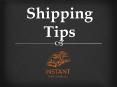 Shipping Tips PowerPoint PPT Presentation