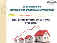 Investing In Real Estate In USA