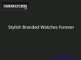 Stylish Branded Watches Forever PowerPoint PPT Presentation