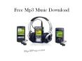 Mp3 Free Music Download PowerPoint PPT Presentation