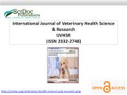 International Journal of Veterinary Health Science & Research ISSN 2332-2748