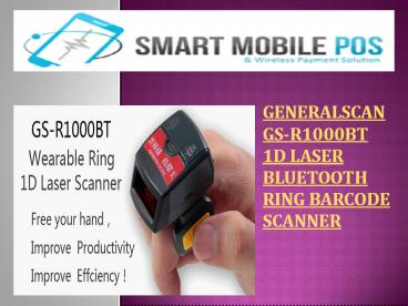 Wearable Barcode Scanner