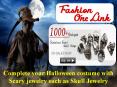 Complete your Halloween costume with Scary jewelry such as Skull Jewelry PowerPoint PPT Presentation