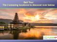 Bali Tour : The 3 Astonishing Areas To Find Over Underneath With Flamingo PowerPoint PPT Presentation