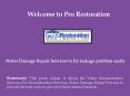 Water Reconstruction Services, Fire Reconstruction Services PowerPoint PPT Presentation