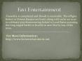 Favi Entertainment PowerPoint PPT Presentation