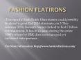 Fashion Flatirons PowerPoint PPT Presentation