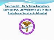 Fast Train Ambulance Services in Mumbai