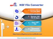 NSF to Outlook Export