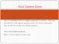 your career zone (1) PowerPoint PPT Presentation