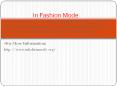 in fashion mode PowerPoint PPT Presentation