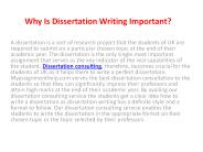 Dissertation Consulting Services UK MyAssignmenthelp