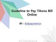 Pay online Tikona bill payment