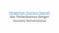 Pengertian asuransi konvensional PowerPoint PPT Presentation