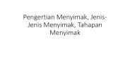 Pengertian menyimak