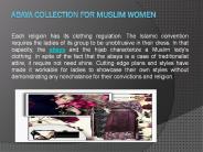 Muslim Women Abaya Designs