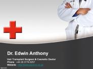 Dr. Edwin Anthony - Hair Transplant Surgeon & Cosmetic Doctor