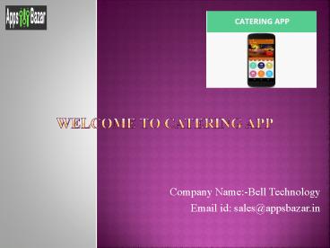 Increase your business with Catering App (1)