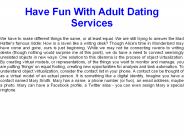 About Online Speed Dating For Singles