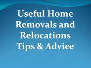 Useful Home Removals and Relocations Tips & Advice