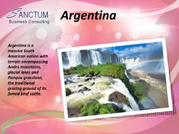 Apply for Argentina Tourist or Visit Visa