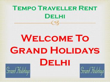 Tempo Traveller on Rent - 20 seater Tempo Traveller