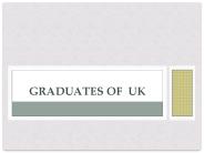 Graduates of  UK
