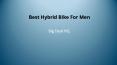 Best Hybrid Bike For Men PowerPoint PPT Presentation