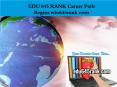 EDU 645 RANK Career Path Begins/edu645rank.com PowerPoint PPT Presentation